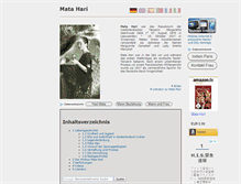 Tablet Screenshot of mata-hari.com